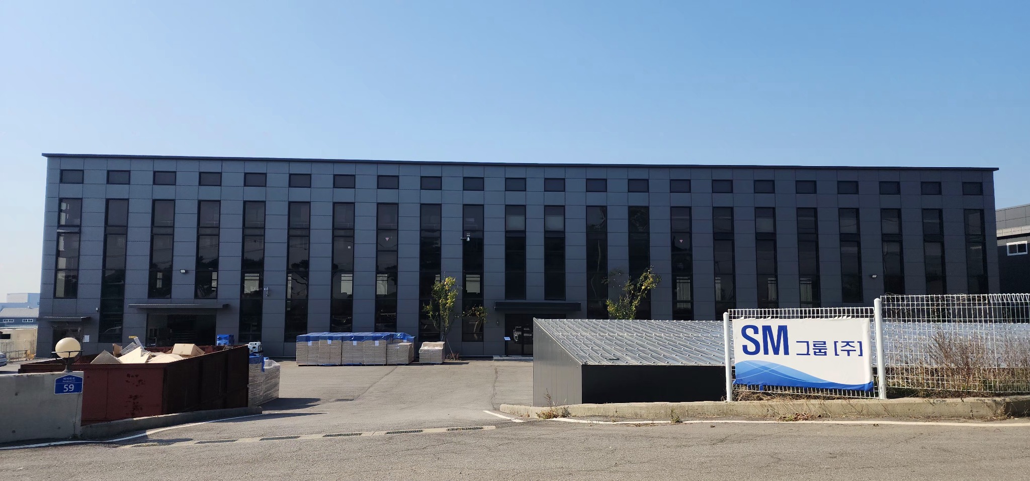 SM GROUP 공장 전경